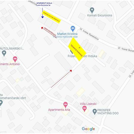 Apartman Scala Задар Екстериор снимка